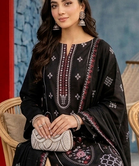 BR Noori Slub Dhanak'26 V#14 D#1 (Black)