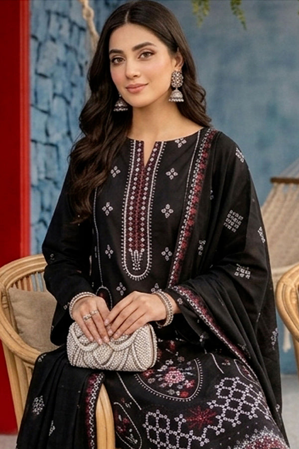 BR Noori Slub Dhanak'26 V#14 D#1 (Black)
