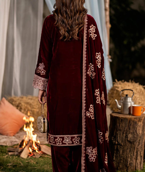Shaista Luxury Velvet'26 D#165