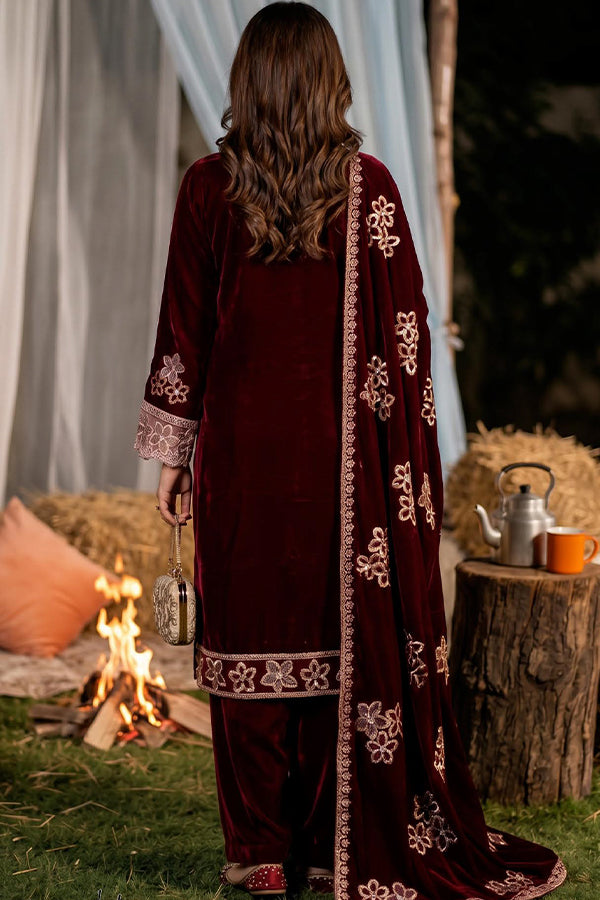 Shaista Luxury Velvet'26 D#165