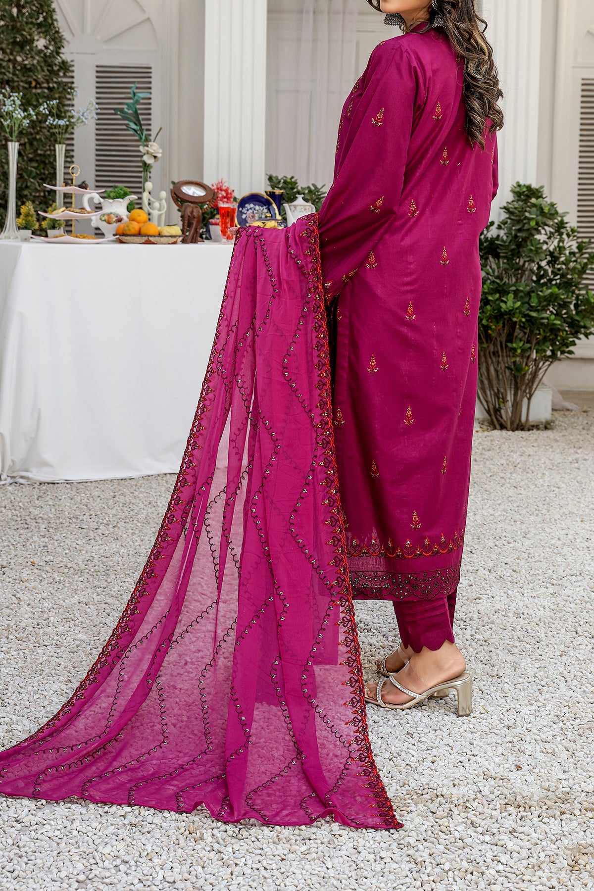 Chamak Damak Emb Lawn`24 D#10