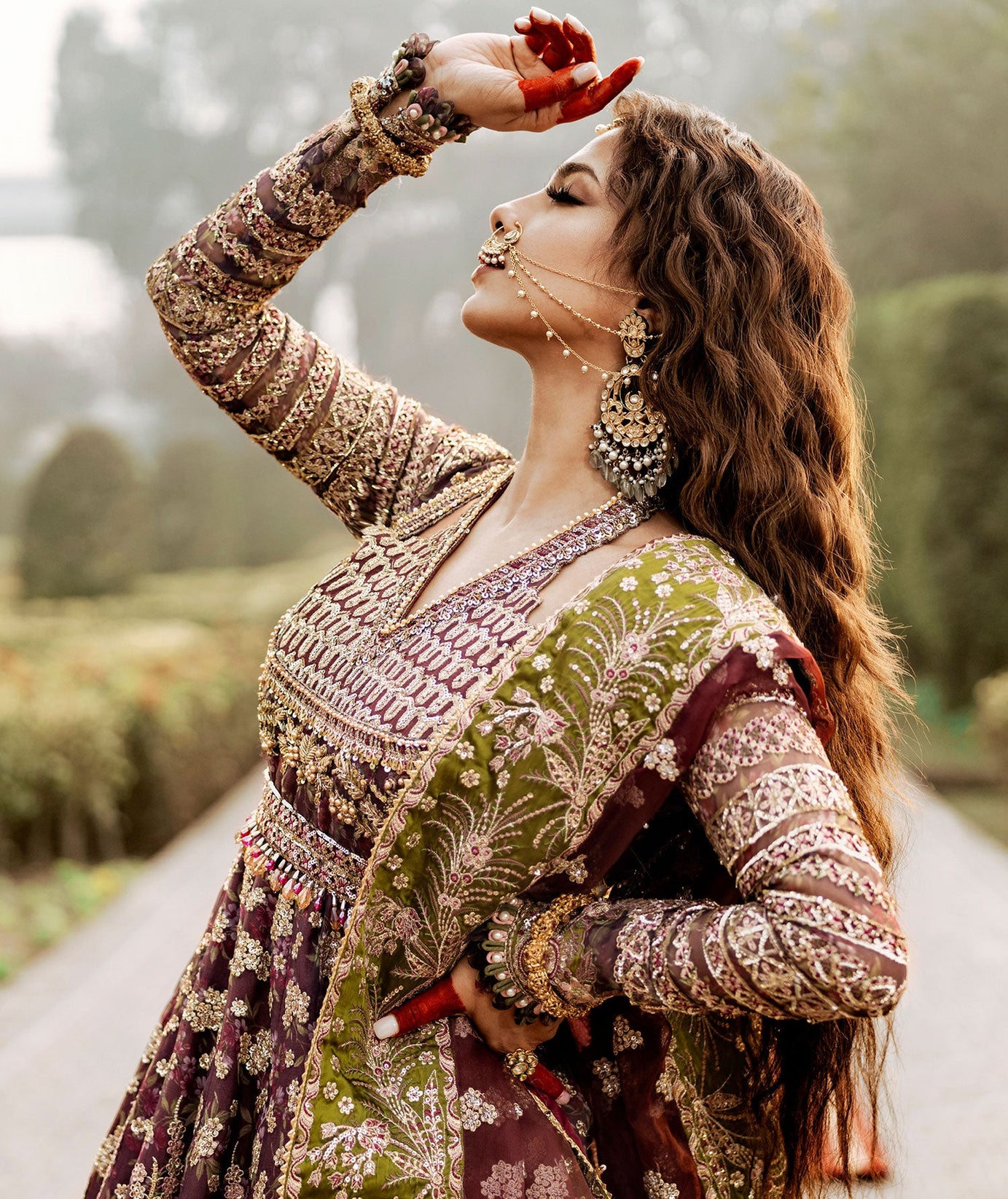 Maryam Hussain Gulaab Festive`24 (RONAK)