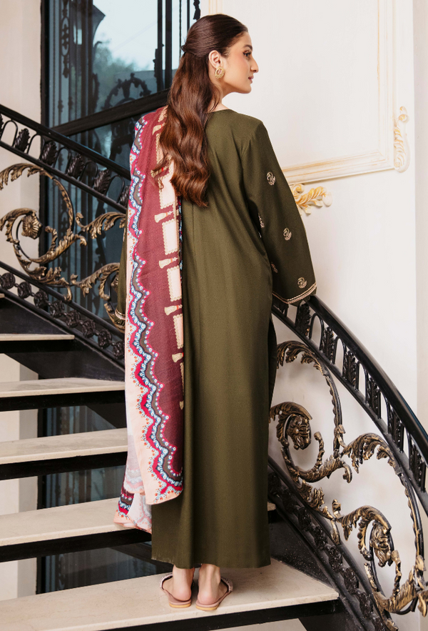 Hamdam Serene Emb Wool`25 D#08