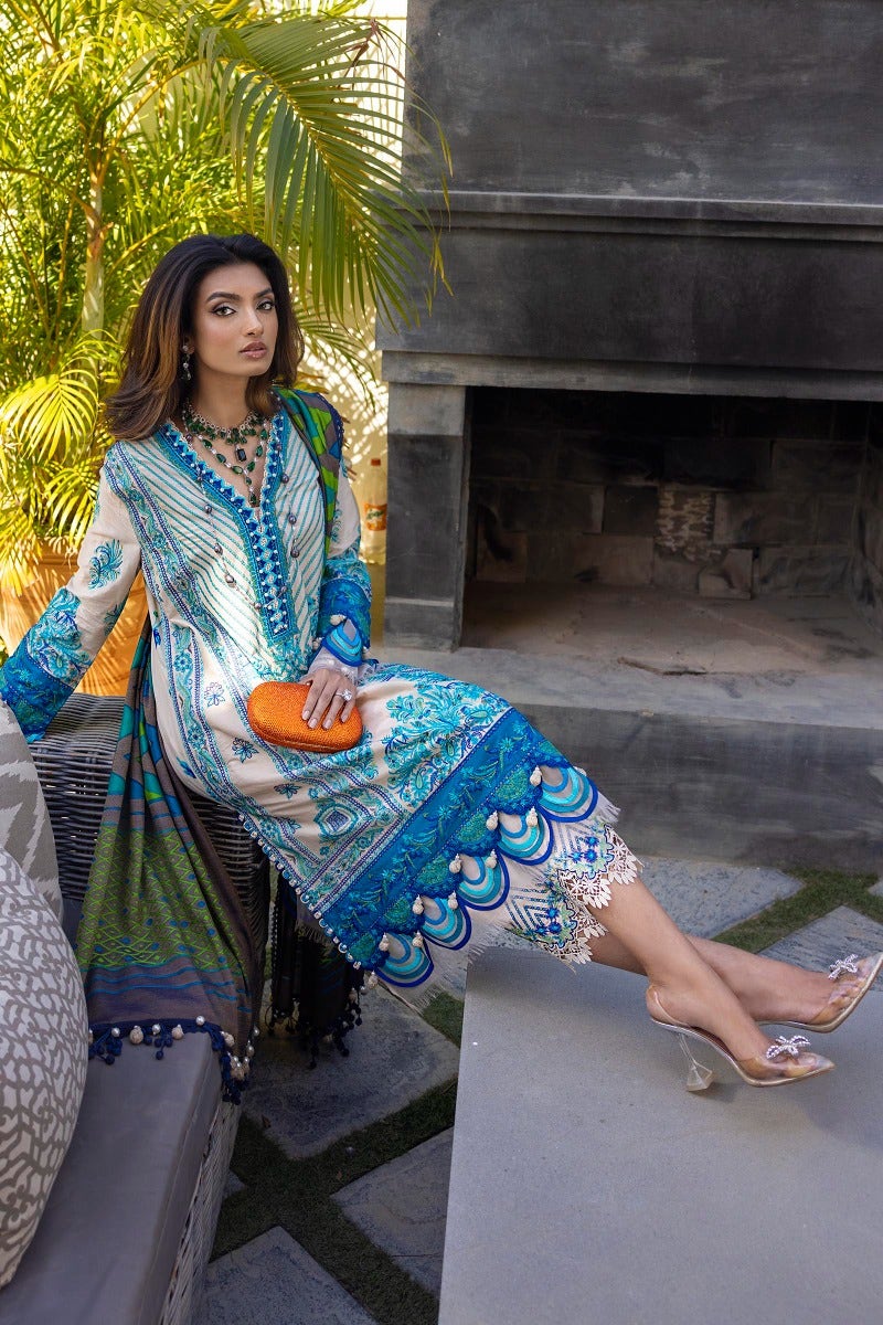 Sana Safinaz Luxury Lawn`22 D#2-A