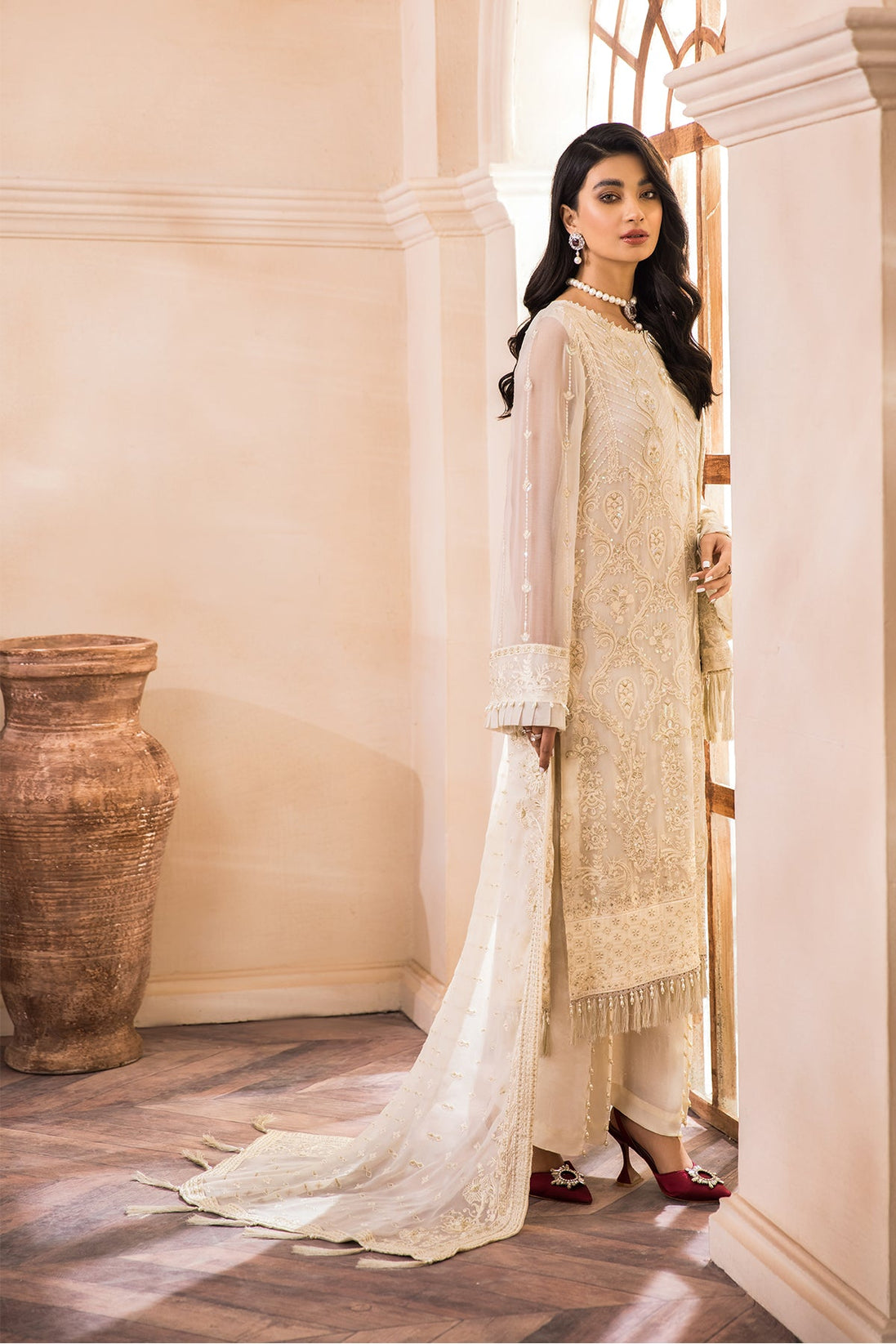 Farasha Emb Chiffon`22 D#10 (Vol-1)