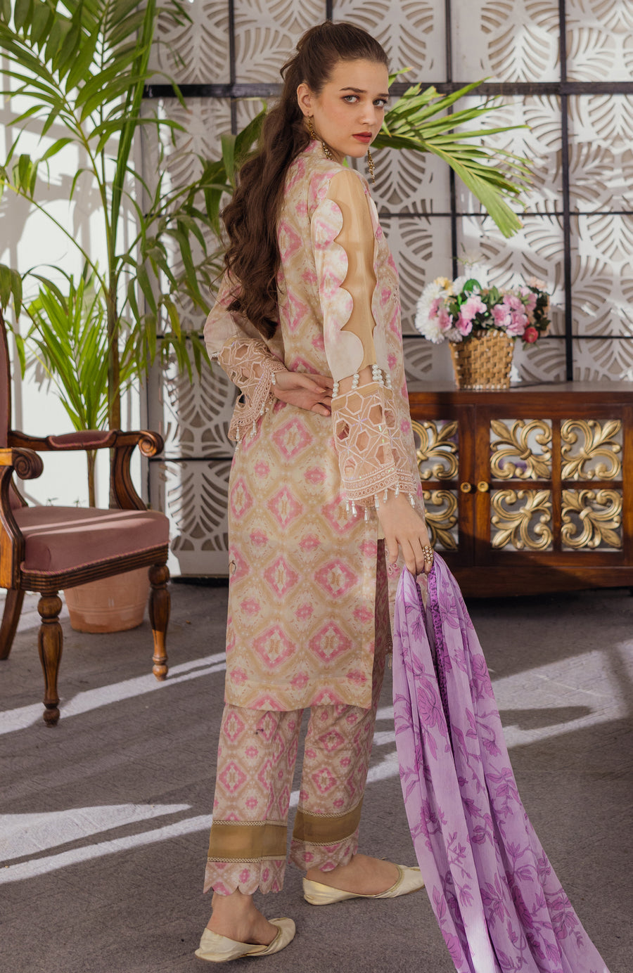 AL-Zohaib S/Shine Bloom Lawn'24 D#03