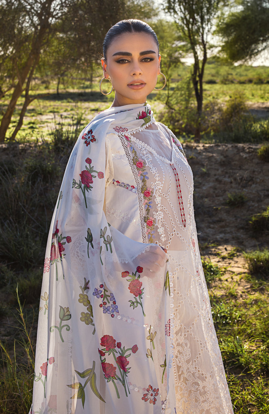 Mahiymaan Luxury Lawn Eid Edit'24 M#03