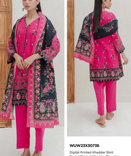 Zellbury Winter Khaddar'23 WUW#30736