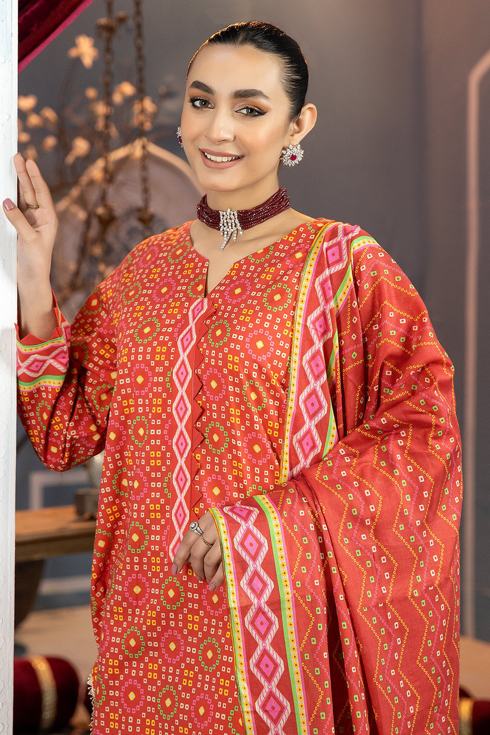 Safwa S Print Lawn`23 SSP#13