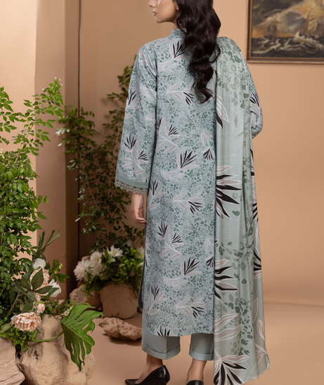 Hamdam Zara Khaddar W/Shawl'24 D#1