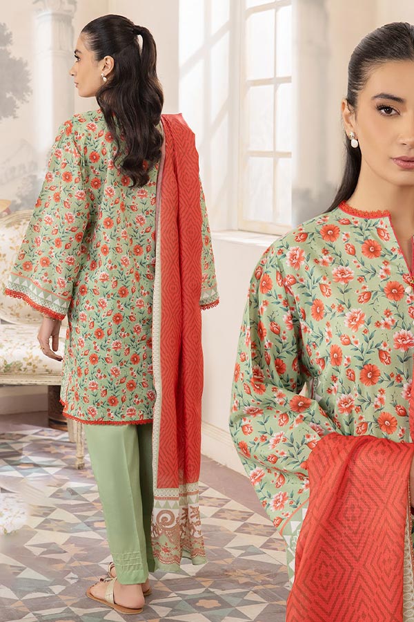 Zellbury Print Lawn'24 WUS#31625