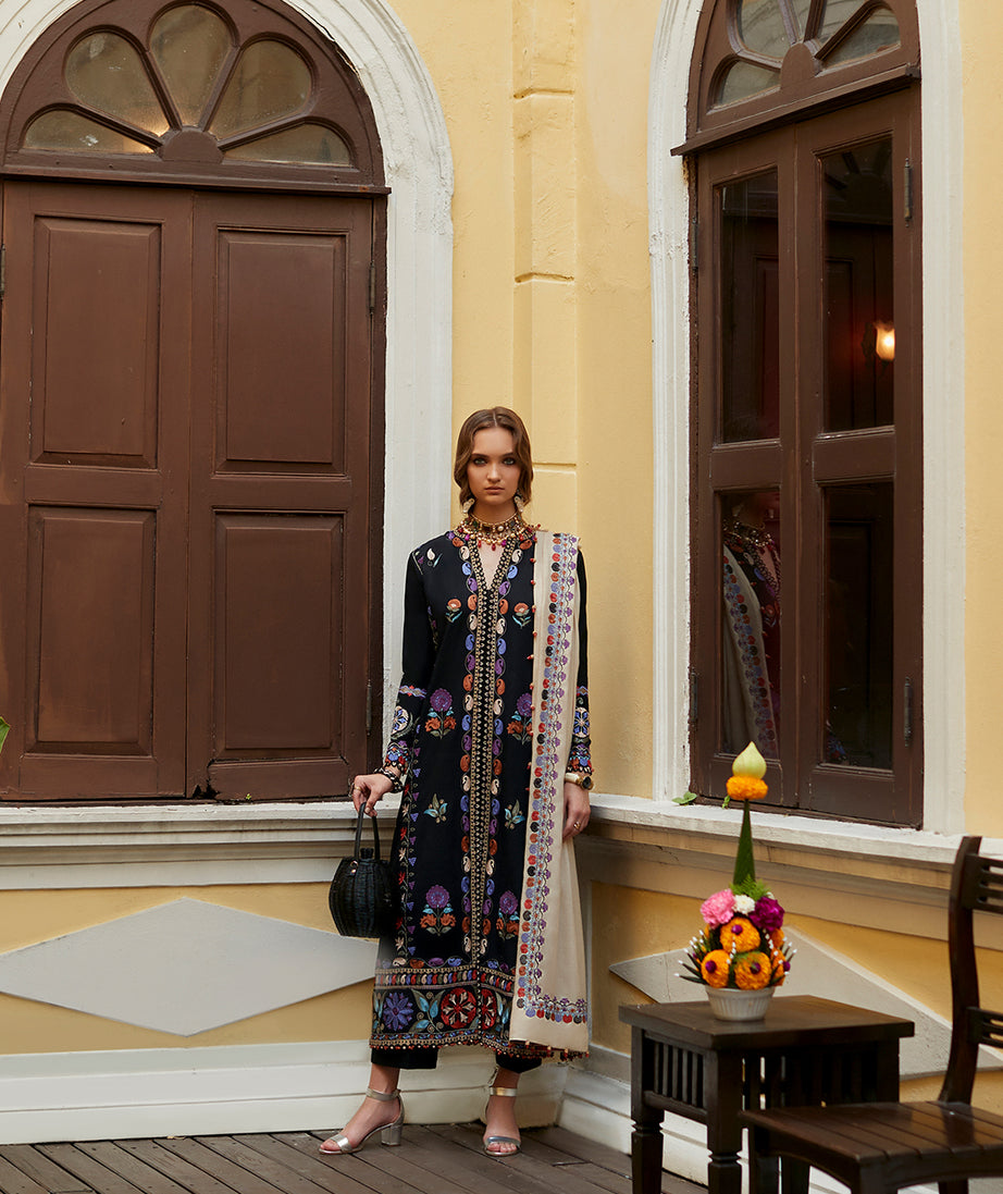 Zaha Winter Unstitched Collection'22 ZW#04 (FERAY)