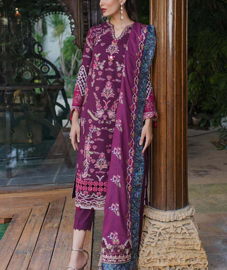 Qalamkar Luxury Winter`23 D#7 SERENE