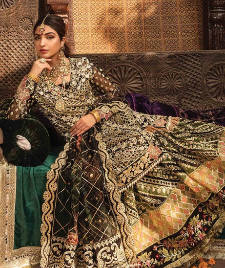 CRIMSON | Wedding Unstitched Collection '22 D# ONYX - 5B