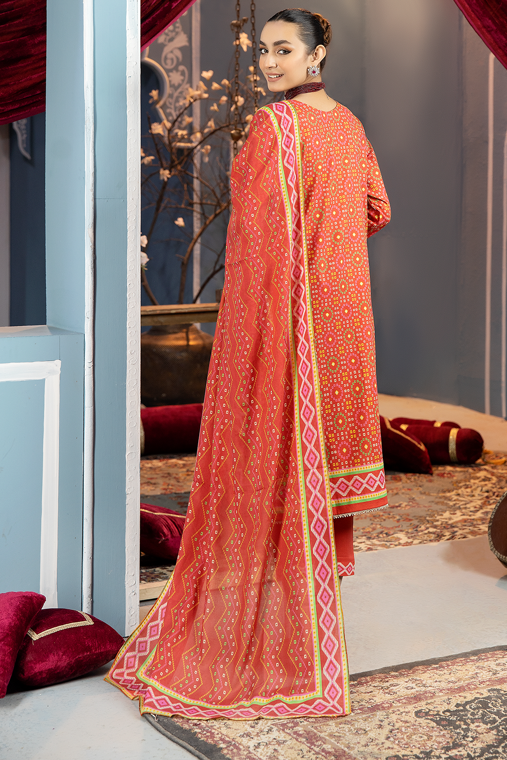 Safwa S Print Lawn`23 SSP#13