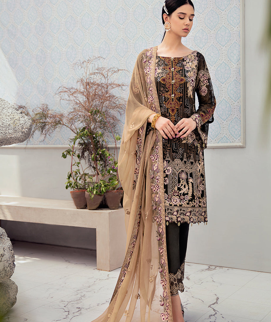 Ramsha Rangoon Collection`22 D#606 (Vol-6)