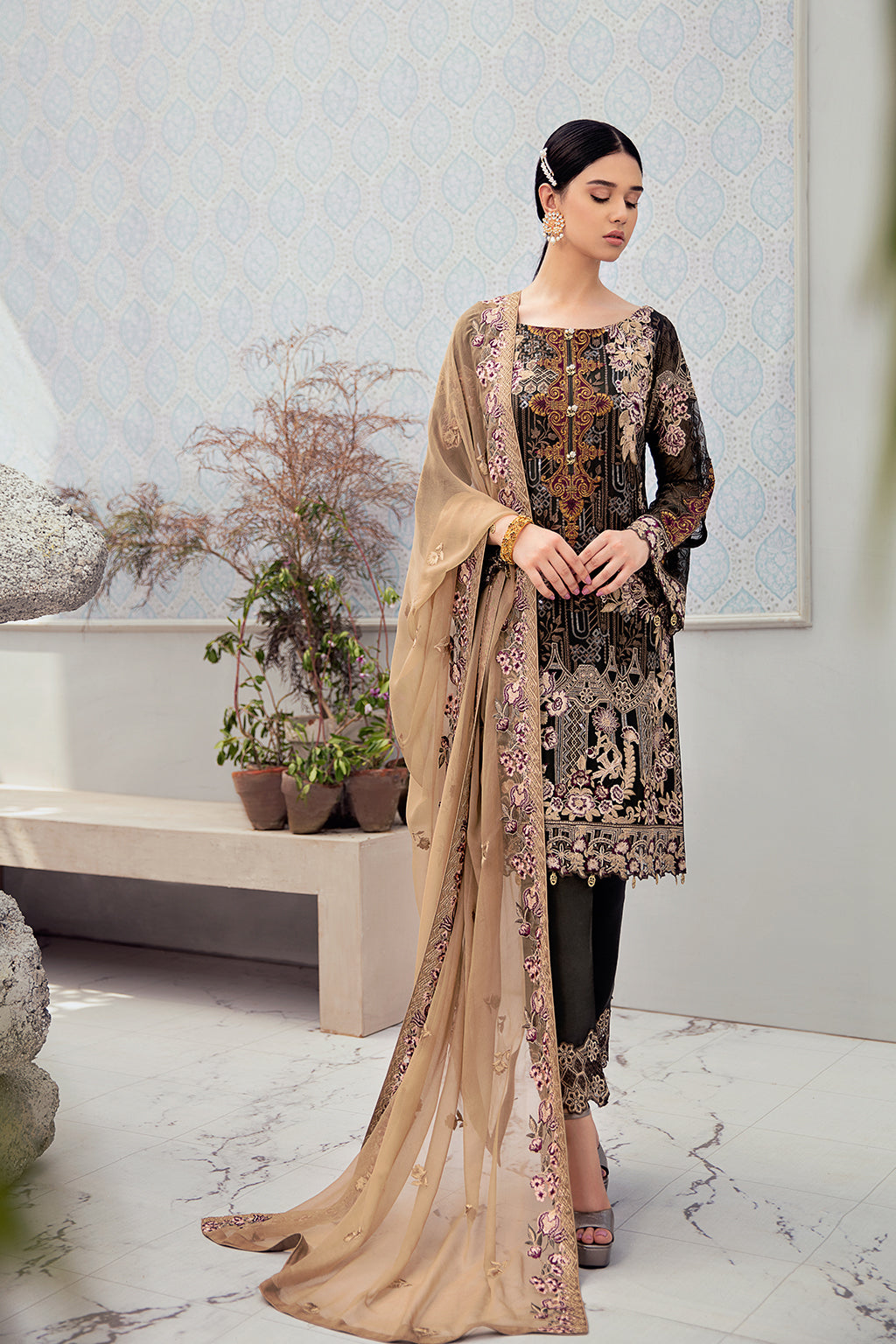 Ramsha Rangoon Collection`22 D#606 (Vol-6)