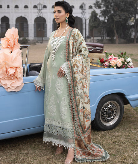 Faiza Faisal Maya Lawn'24 (ELENA)