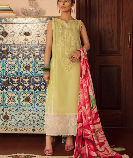 Mahgul Sabzwari Luxury Lawn`22 MLC#08