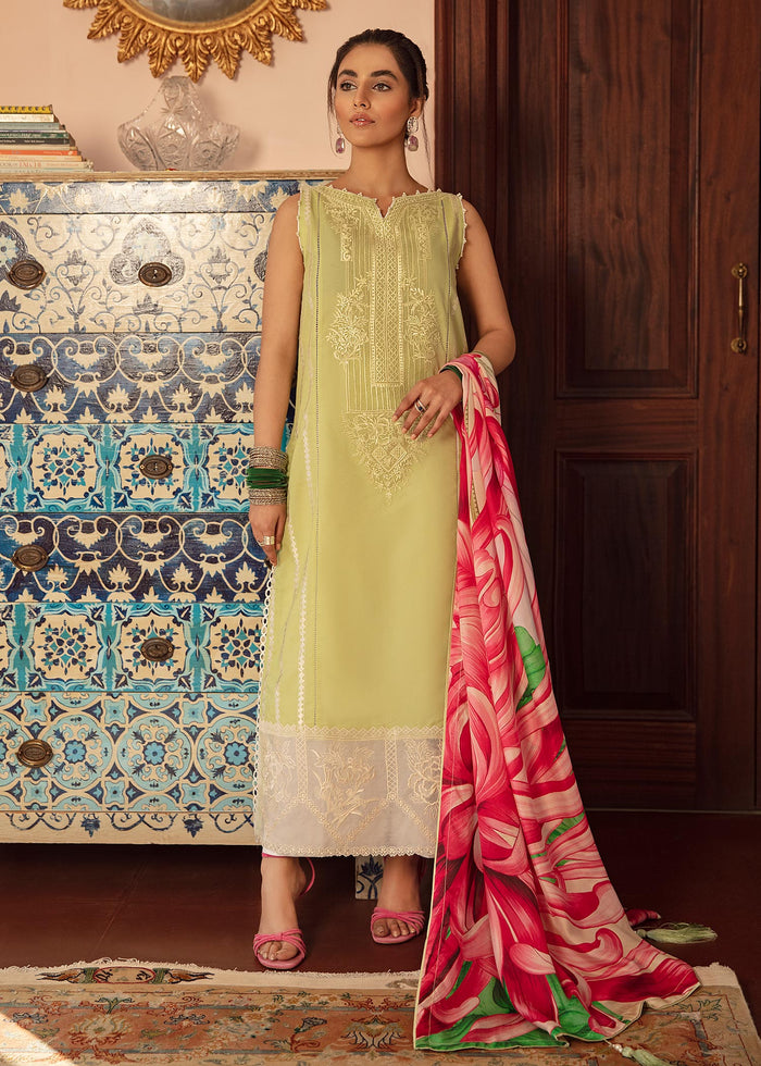 Mahgul Sabzwari Luxury Lawn`22 MLC#08