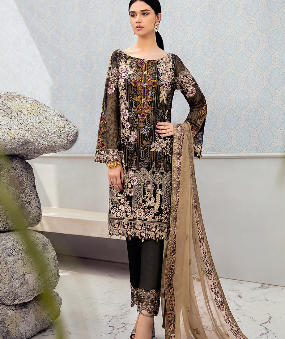 Ramsha Rangoon Collection`22 D#606 (Vol-6)