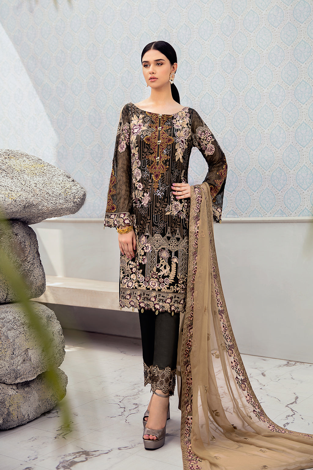 Ramsha Rangoon Collection`22 D#606 (Vol-6)