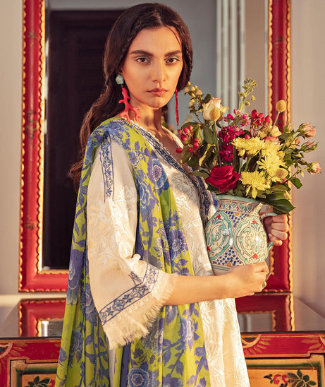 Mahgul Sabzwari Luxury Lawn`22 MLC#07