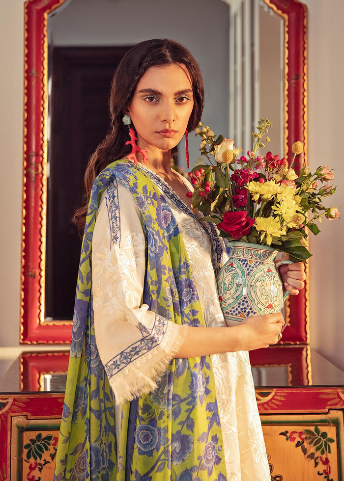 Mahgul Sabzwari Luxury Lawn`22 MLC#07