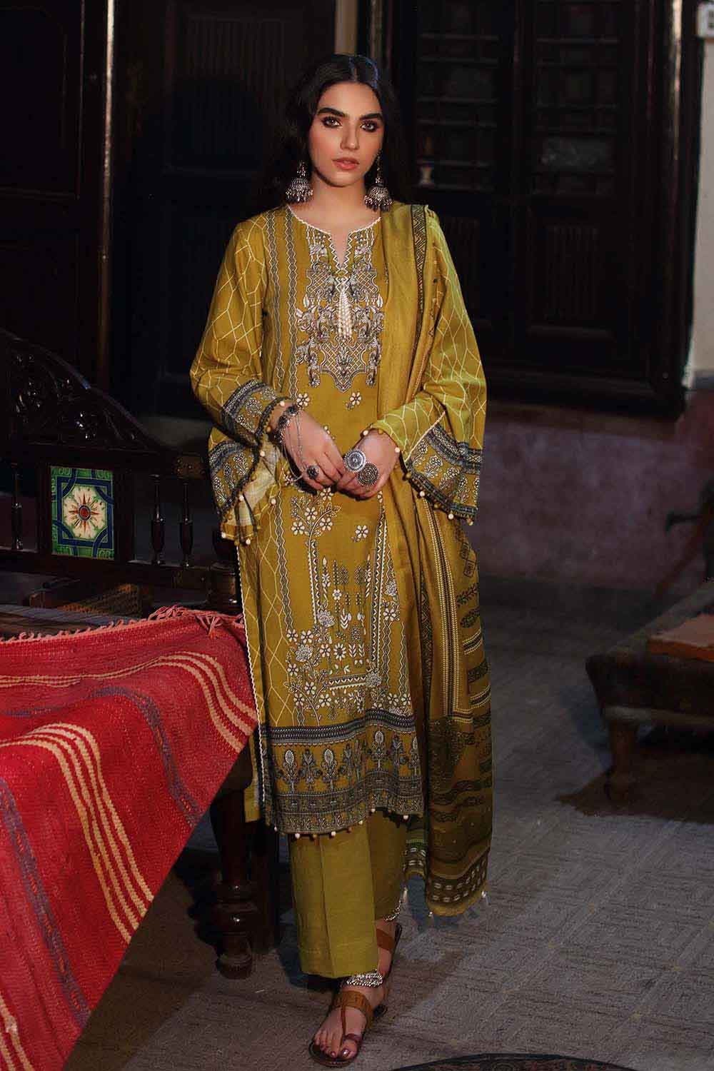 Gul Ahmed Winter Collection`22 PVS#12003-A