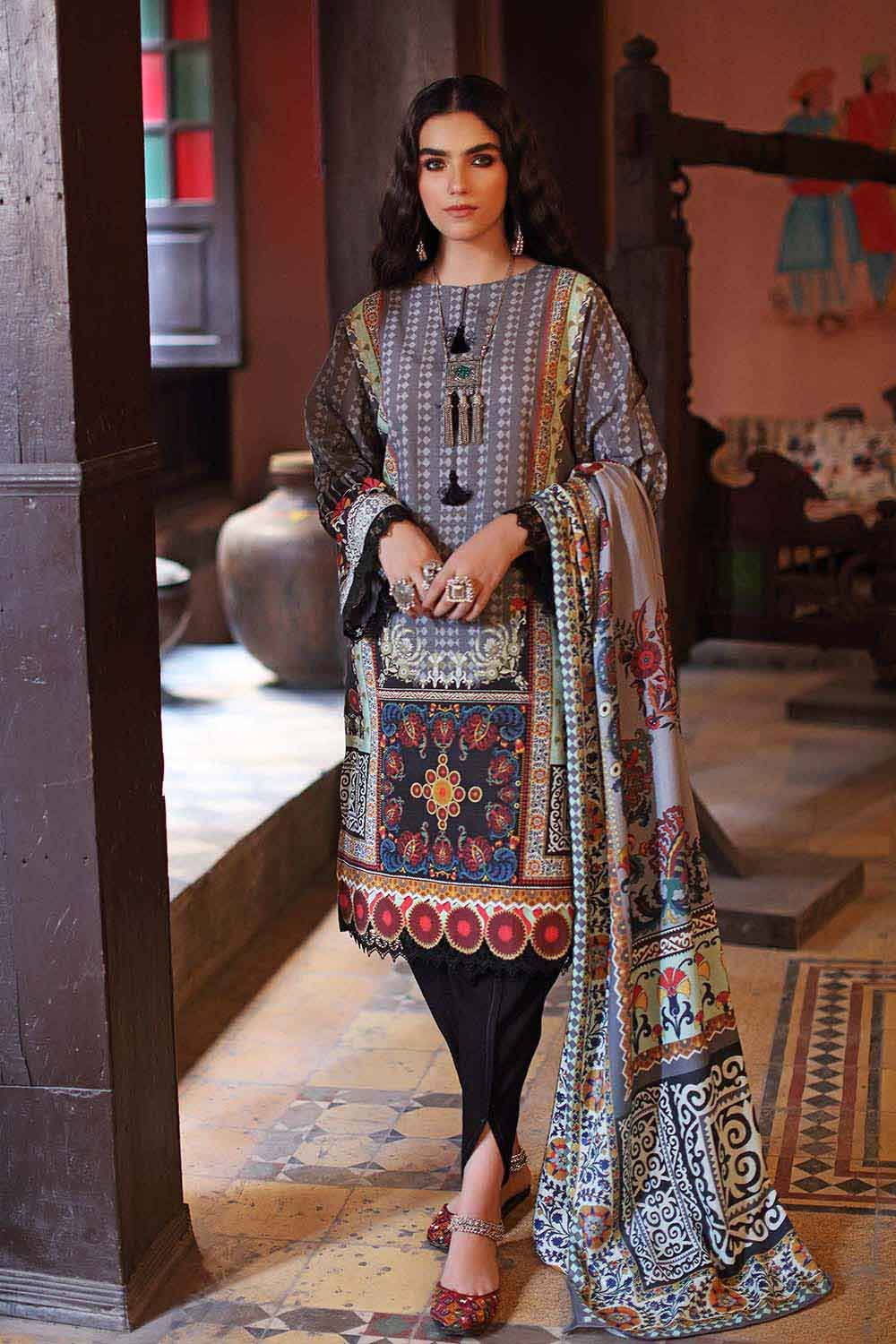 Gul Ahmed Winter Collection`22 PVS#12001-B