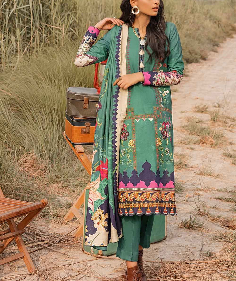 Gul Ahmed Winter Collection`21 CV # 12001