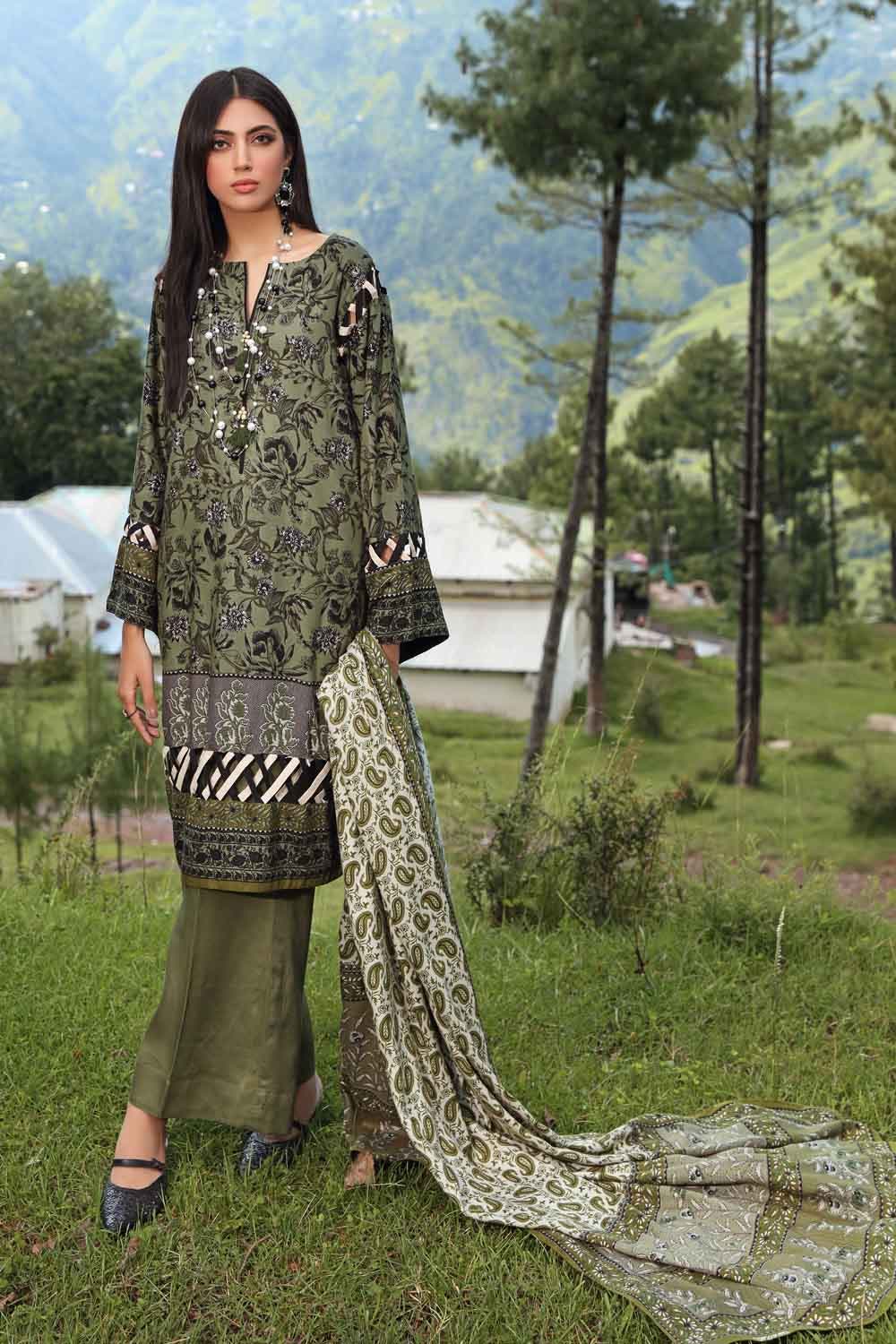Gul Ahmed Winter Collection`21 LT # 12030 A