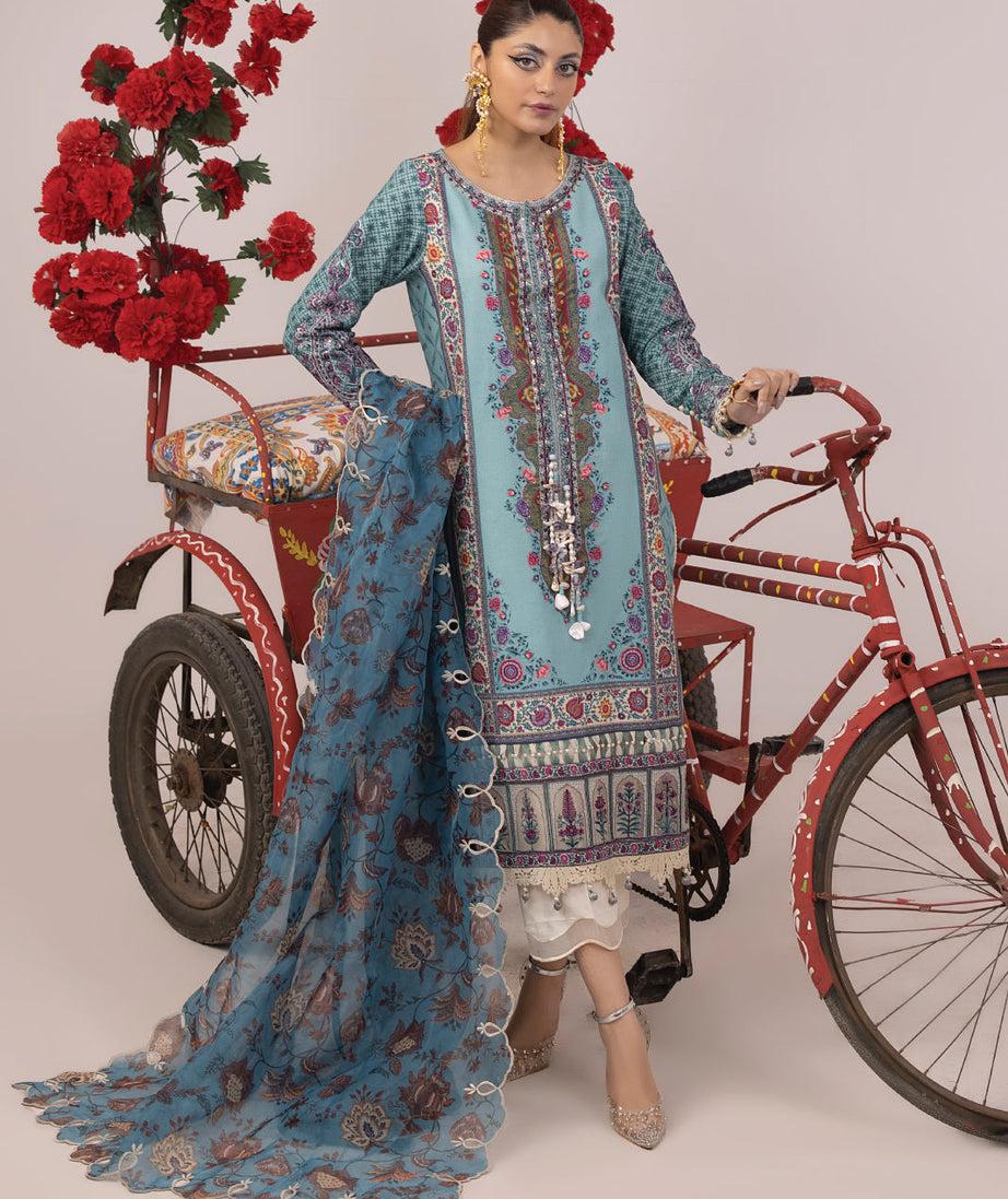Faiza Faisal Rangeeli Lawn'24 (Rampa )