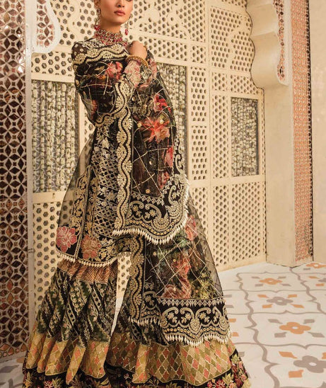 CRIMSON | Wedding Unstitched Collection '22 D# ONYX - 5B