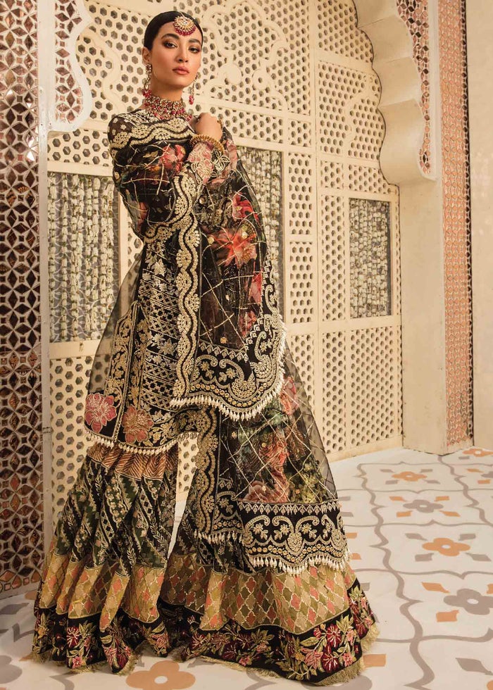 CRIMSON | Wedding Unstitched Collection '22 D# ONYX - 5B