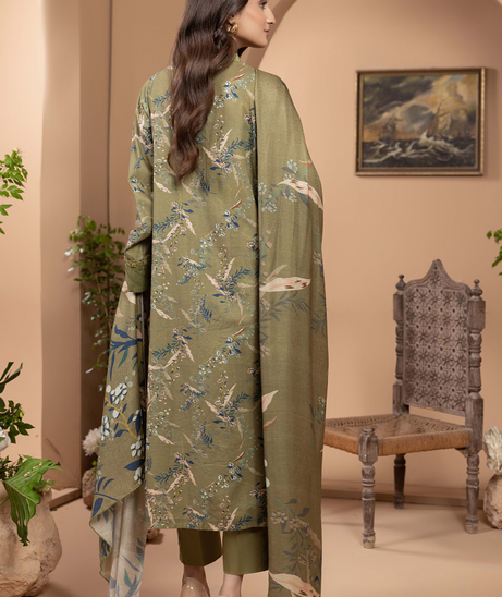 Hamdam Zara Khaddar W/Shawl'24 D#10