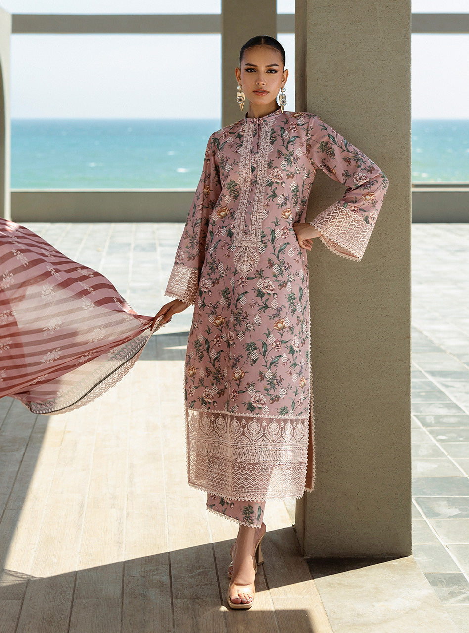 Zainab Chottani Tahra Lawn`25 D#09
