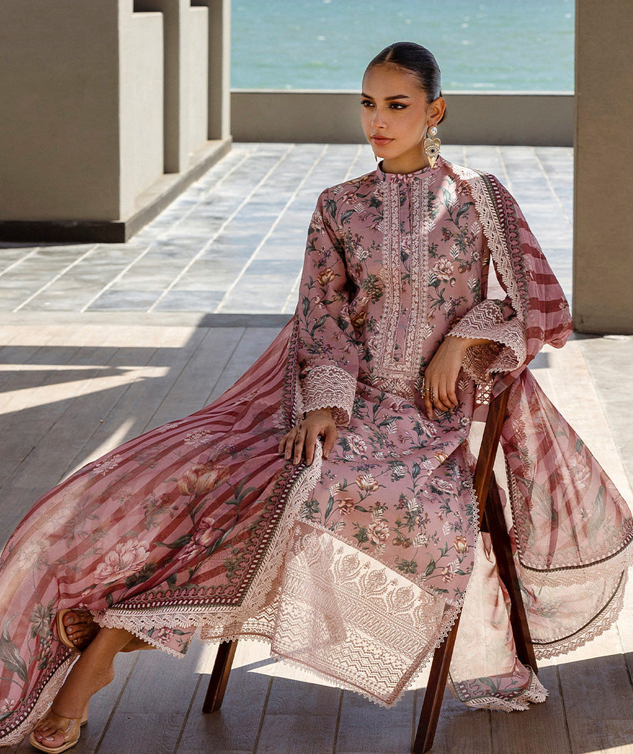 Zainab Chottani Tahra Lawn`25 D#09
