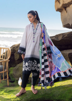 Siraa By Sadaf Fawad Khan Lawn (Vol-2) `25 Kantha Rose