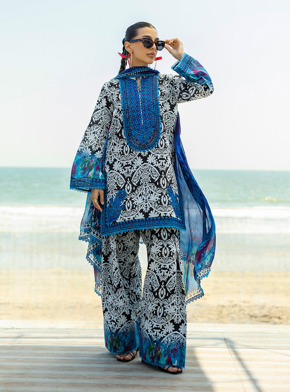 Zainab Chottani Tahra Lawn`25 D#07