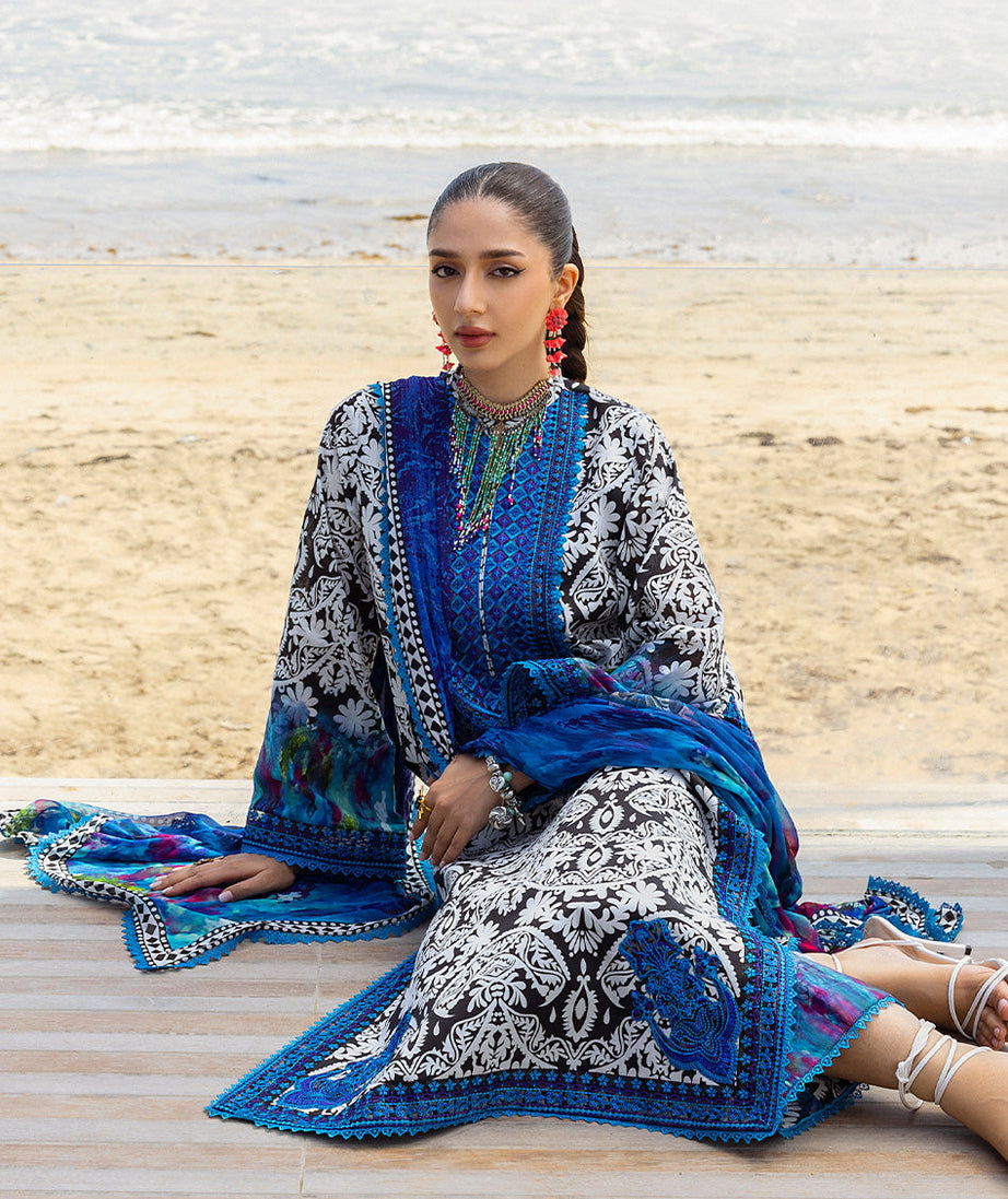 Zainab Chottani Tahra Lawn`25 D#07