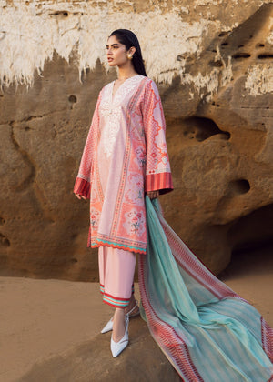Siraa By Sadaf Fawad Khan Lawn (Vol-2) `25 Bows & Ribbons