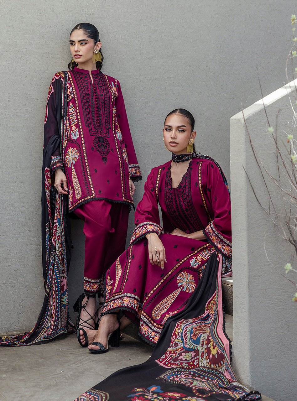 Zainab Chottani Tahra Lawn`25 D#12