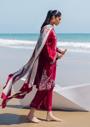 Siraa By Sadaf Fawad Khan Lawn (Vol-2) `25 Floral Paisley