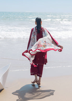 Siraa By Sadaf Fawad Khan Lawn (Vol-2) `25 Floral Paisley