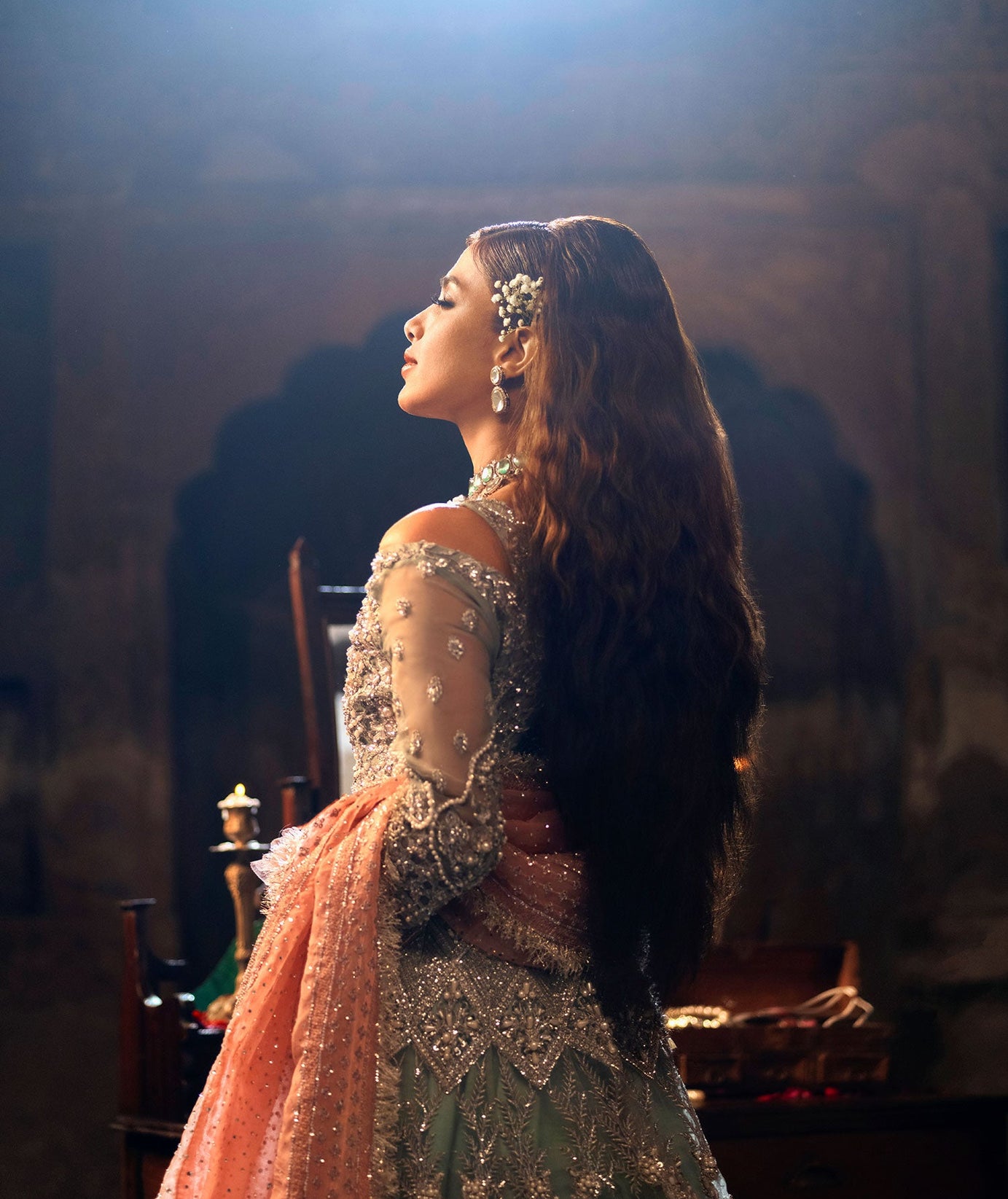 Maryam Hussain Gulaab Festive`24 (ROSHAN)