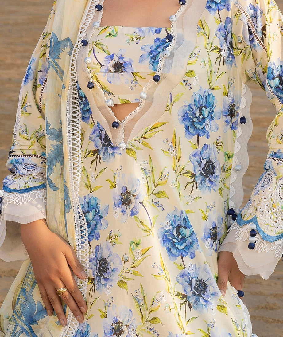 Gul Ahmed Summer Lawn'25 BM#42036