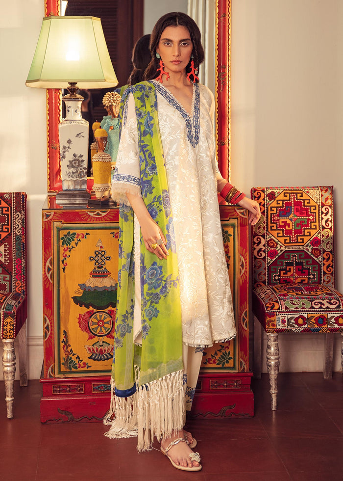 Mahgul Sabzwari Luxury Lawn`22 MLC#07