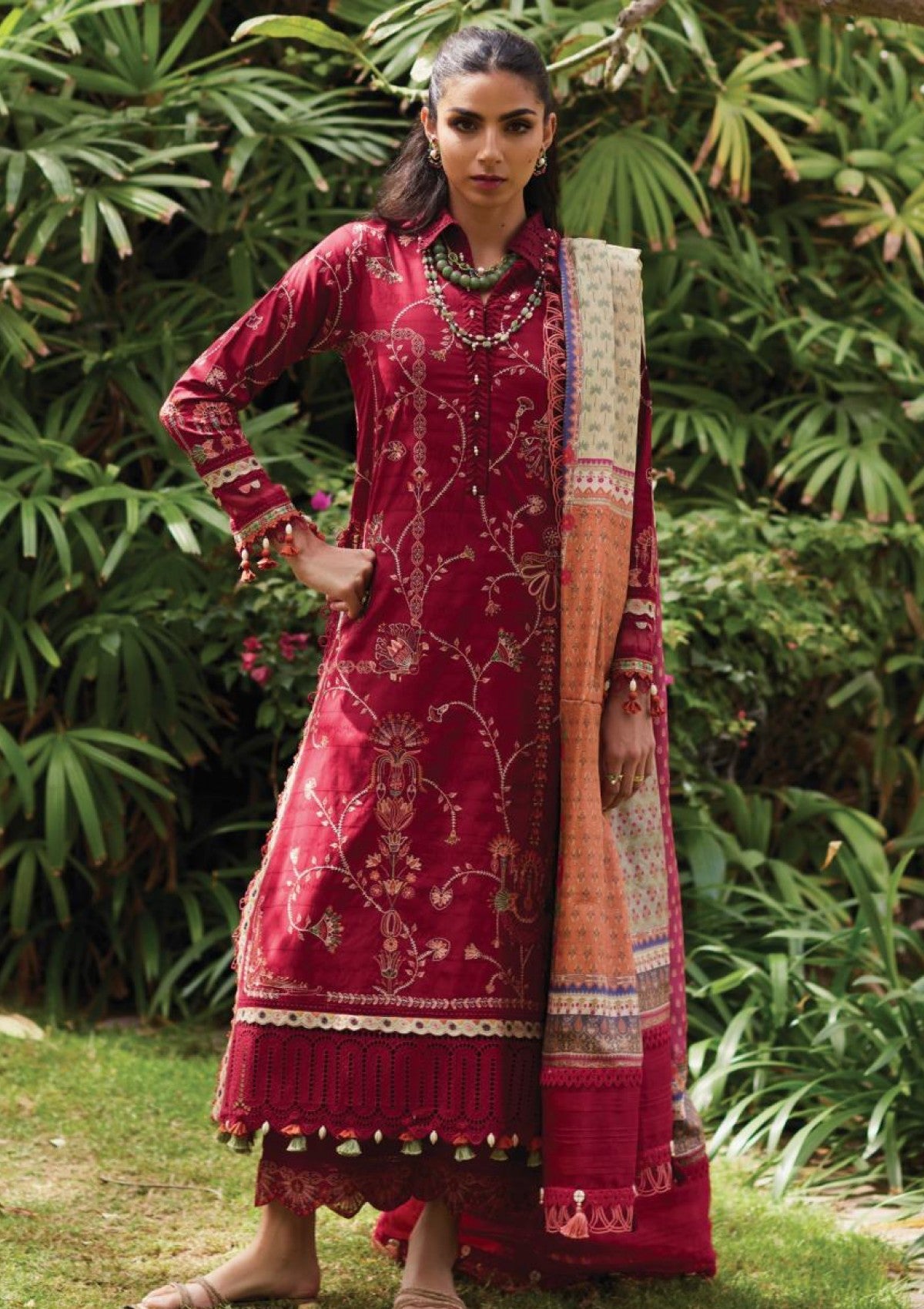 Farah Talib Aziz WES Luxury'25 FTL25#10 - Rosemary Red