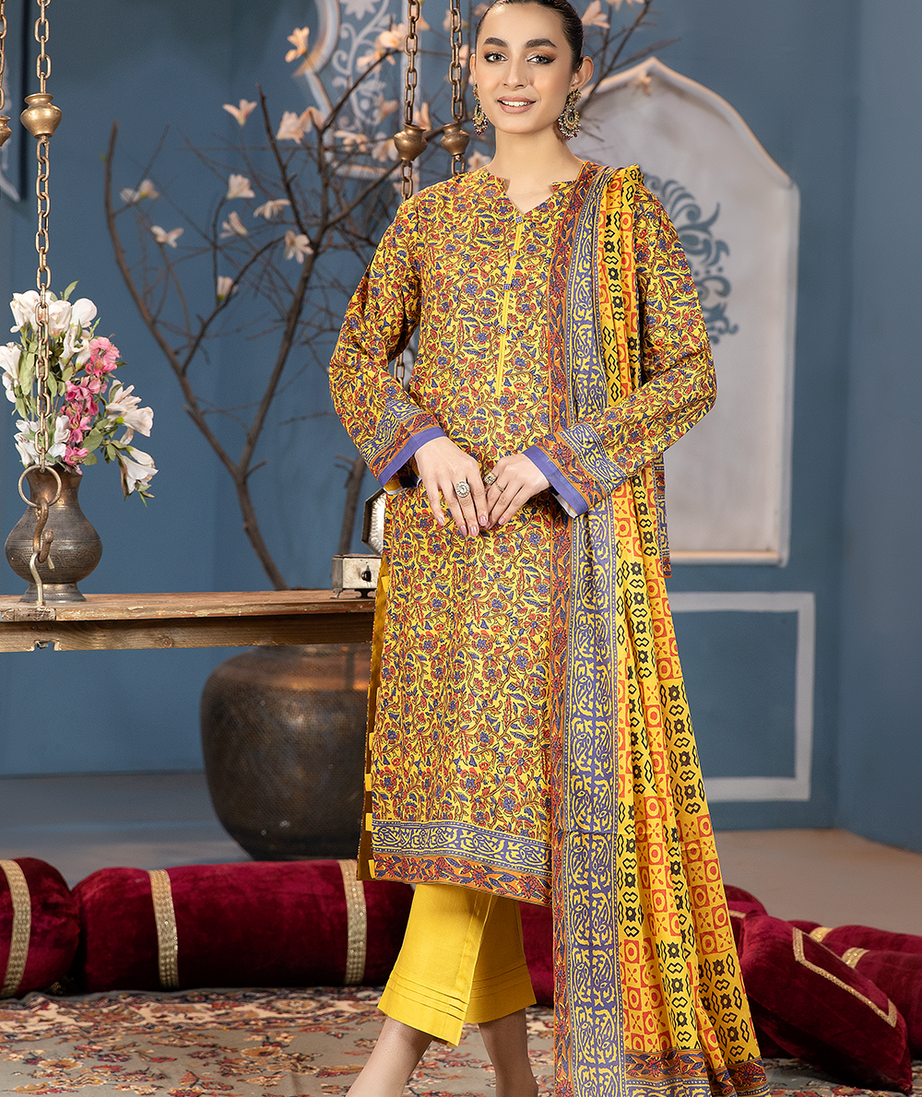 Safwa S Print Lawn`23 SSP#19